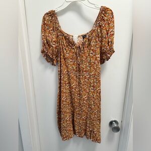 Floral Tight Fitted mini dress